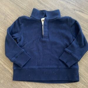 Janie and Jack boys navy blue pullover